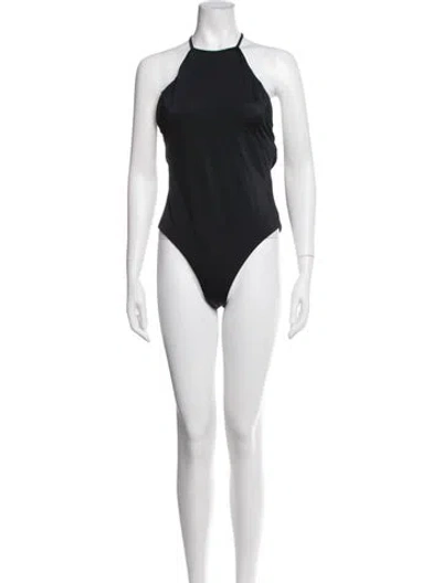 Pre-owned Dos Gardenias One-piece W/ Tags In Black