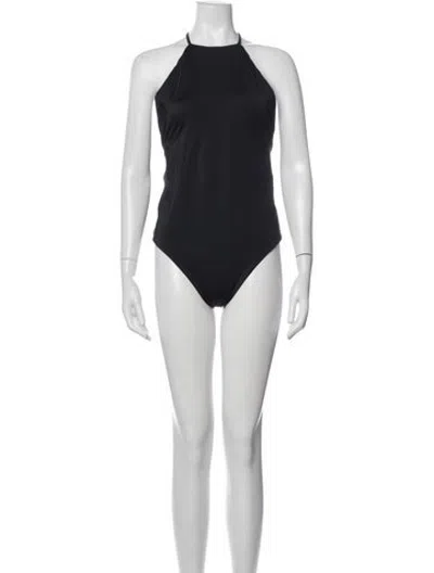 Pre-owned Dos Gardenias One-piece W/ Tags In Black