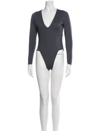 Pre-owned Dos Gardenias One-piece W/ Tags In Gray