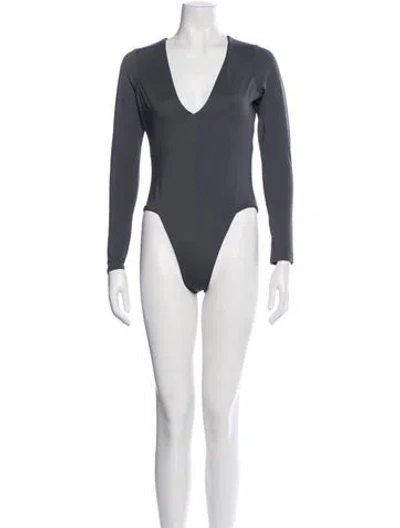 Pre-owned Dos Gardenias One-piece W/ Tags In Gray