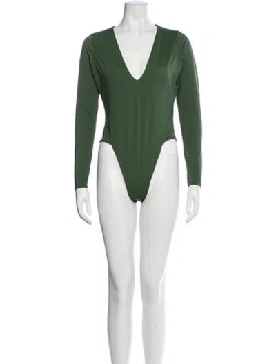 Pre-owned Dos Gardenias One-piece W/ Tags In Green