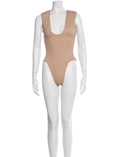 Pre-owned Dos Gardenias One-piece W/ Tags In Neutral