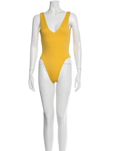 Pre-owned Dos Gardenias One-piece W/ Tags In Orange