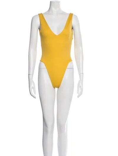 Pre-owned Dos Gardenias One-piece W/ Tags In Orange