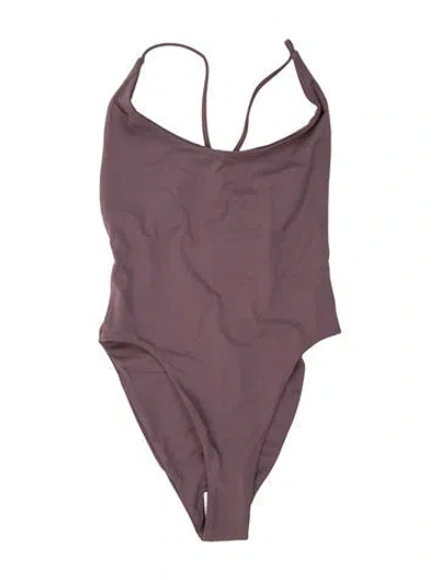 Pre-owned Dos Gardenias One-piece W/ Tags In Purple