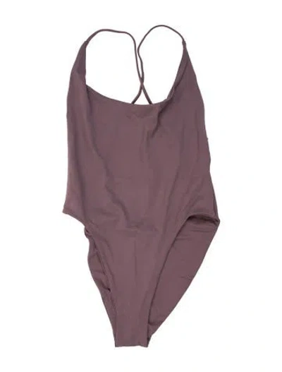 Pre-owned Dos Gardenias One-piece W/ Tags In Purple