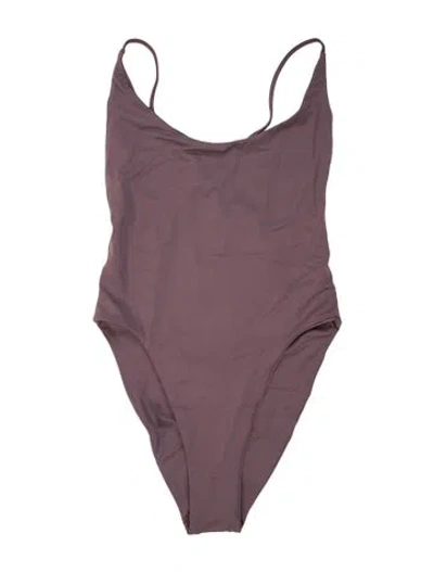 Pre-owned Dos Gardenias One-piece W/ Tags In Purple