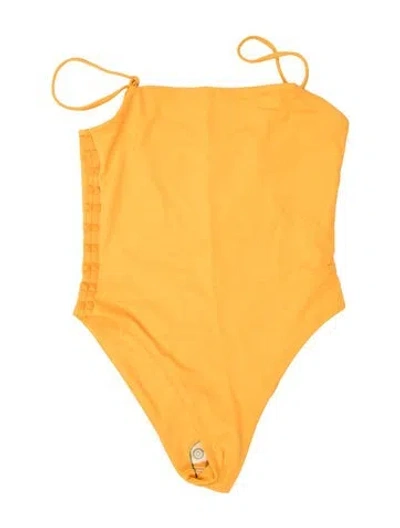 Pre-owned Dos Gardenias One-piece W/ Tags In Yellow
