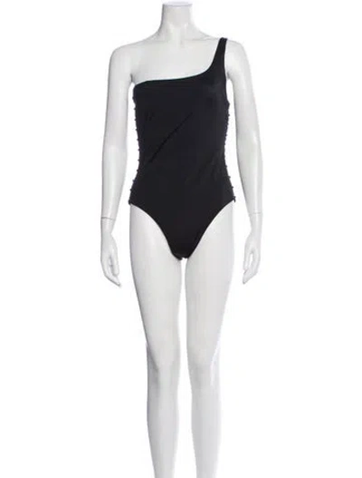 Pre-owned Dos Gardenias Studded Accents One-piece W/ Tags In Black