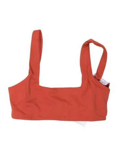 Pre-owned Dos Gardenias Top In Orange