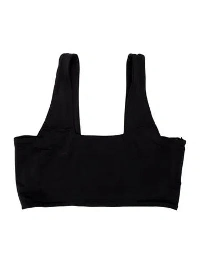 Pre-owned Dos Gardenias Top W/ Tags In Black