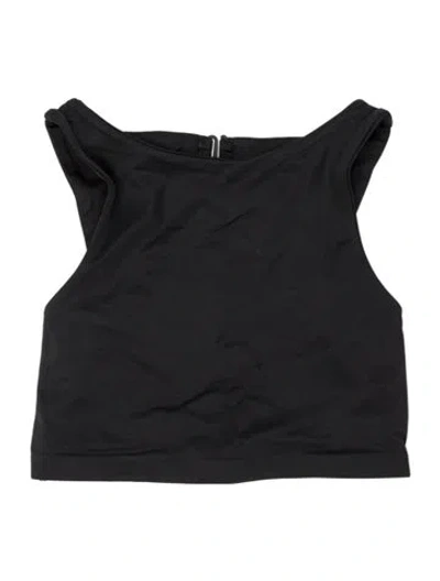 Pre-owned Dos Gardenias Top W/ Tags In Black