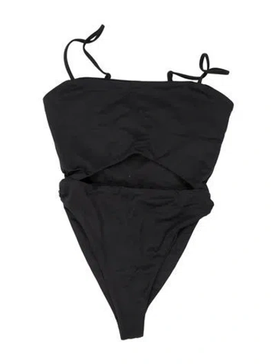 Pre-owned Dos Gardenias Top W/ Tags In Black