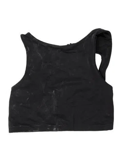 Pre-owned Dos Gardenias Top W/ Tags In Black
