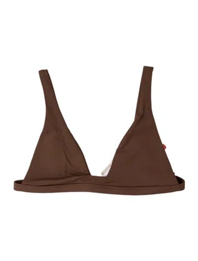 Pre-owned Dos Gardenias Top W/ Tags In Brown