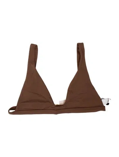 Pre-owned Dos Gardenias Top W/ Tags In Brown