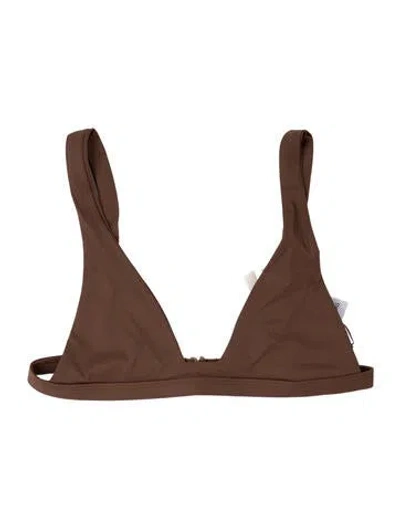 Pre-owned Dos Gardenias Top W/ Tags In Brown