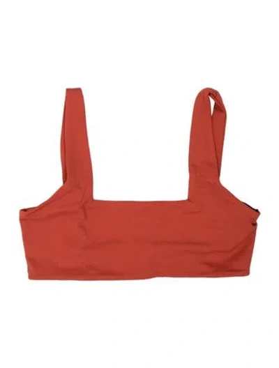 Pre-owned Dos Gardenias Top W/ Tags In Orange