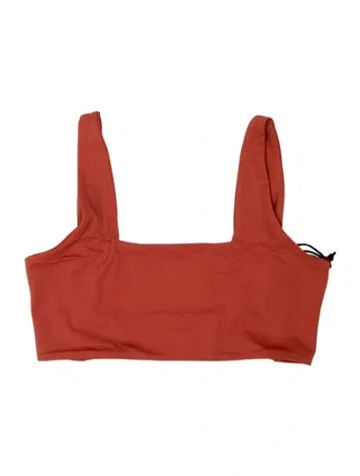 Pre-owned Dos Gardenias Top W/ Tags In Orange