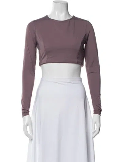 Pre-owned Dos Gardenias Top W/ Tags In Purple