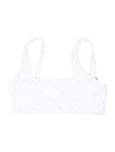 Pre-owned Dos Gardenias Top W/ Tags In White