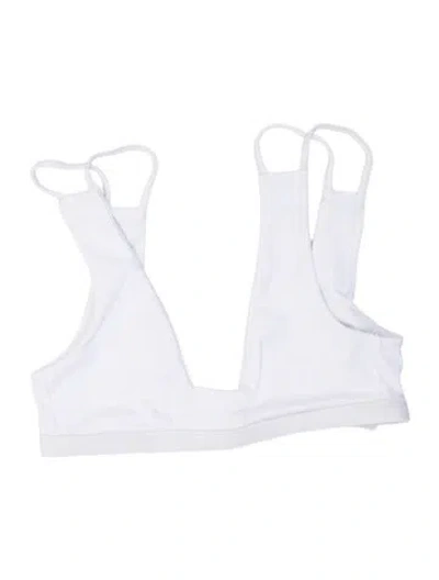 Pre-owned Dos Gardenias Top W/ Tags In White