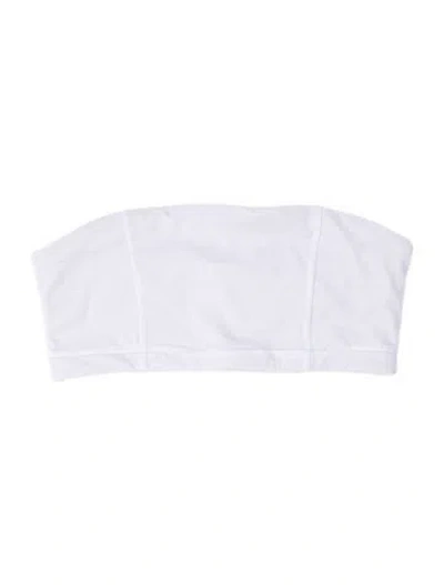 Pre-owned Dos Gardenias Top W/ Tags In White