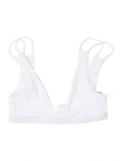 Pre-owned Dos Gardenias Top W/ Tags In White