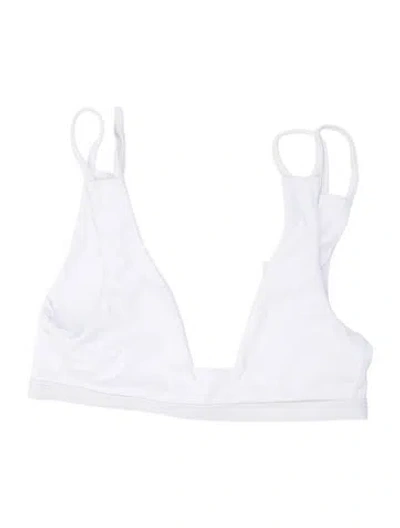 Pre-owned Dos Gardenias Top W/ Tags In White