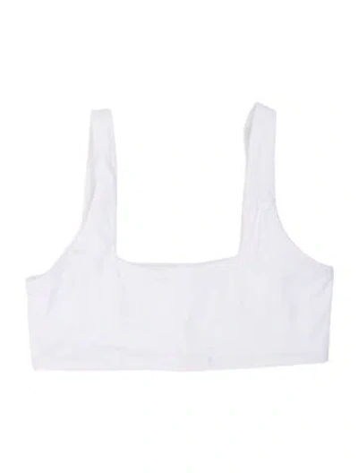 Pre-owned Dos Gardenias Top W/ Tags In White