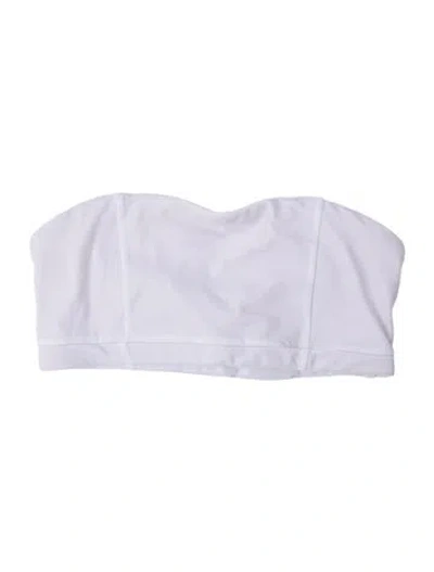 Pre-owned Dos Gardenias Top W/ Tags In White