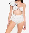 Dos Marquesas Marquise Bikini Top In Antique Beige In Beige