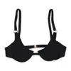 Dos Swim Mora Paloma Black Bikini Top In Black