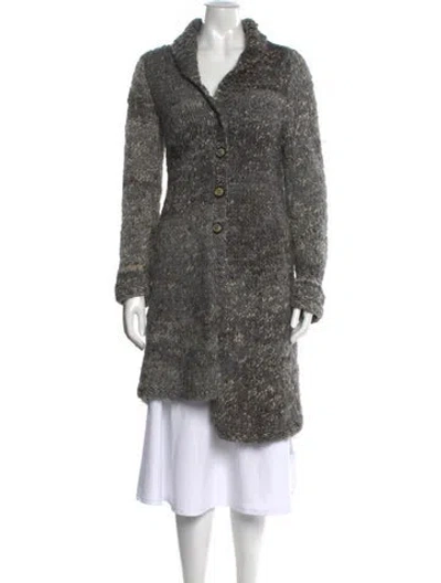 Pre-owned Dosa Alpaca Sweater In Gray