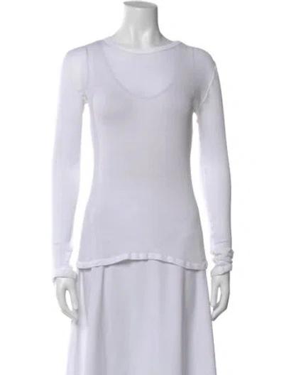 Pre-owned Dosa Crew Neck Sweater W/ Tags In White
