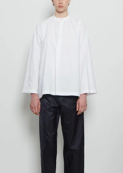 Dosa Khadi Cotton Kyrgyz Top In White