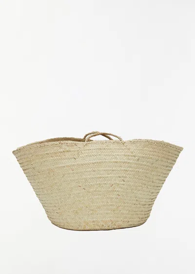 Dosa Kikapu Palm Basket, Extra-large In Brown