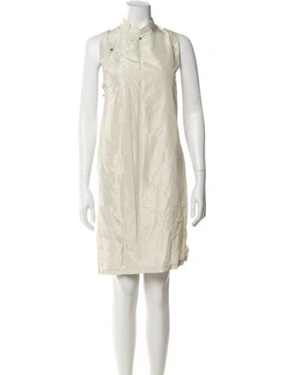 Pre-owned Dosa Knee-length Dress In Neutral