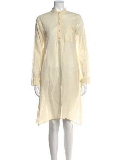 Pre-owned Dosa Knee-length Dress In Neutral