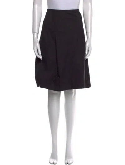 Pre-owned Dosa Knee-length Skirt In Blue