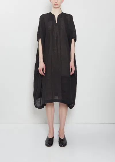 Dosa Mosquito Linen Yoruba Tunic In Blue