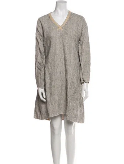 Pre-owned Dosa Nightgown In Gray