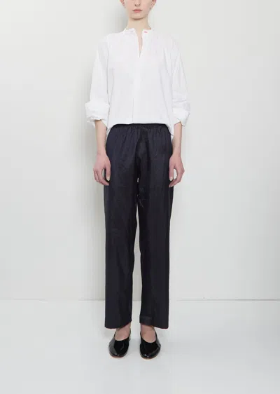 Dosa Silk Habutai Pajama Pants In Blue