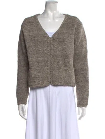 Pre-owned Dosa V-neck Sweater In Multicolor
