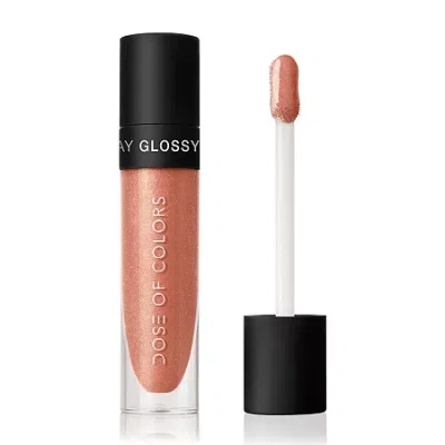 Dose Of Colors Stay Glossy Lip Gloss In Orange