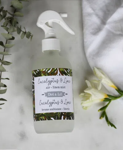Dot & Lil Eucalyptus & Lime Air + Linen Mist, 8 Oz.
