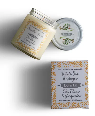 Dot & Lil White Tea Soy Candle