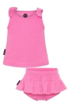Dot Australia Cotton Tank & Frill Bloomers Set