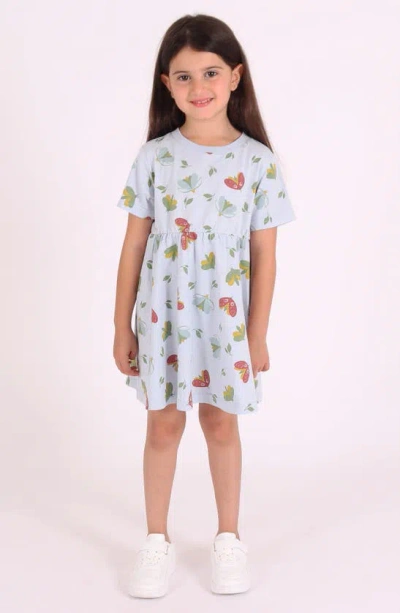 Dot Australia Kids' Enchanted Fit & Flare Dress In Dusty Blue