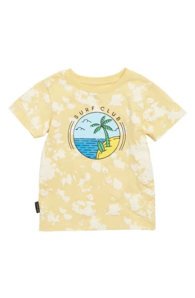 Dot Australia Kids' Surf Club T-shirt In Yellow